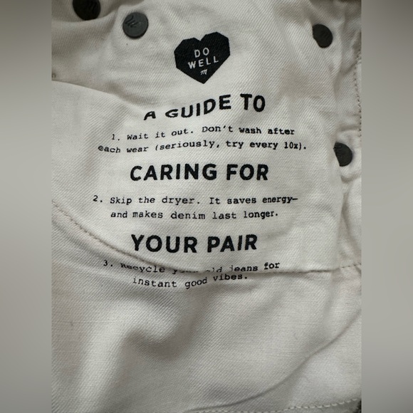 Madewell The High-Rise Slim Boyjean in Luca Stripe - Size 26 - Picture 16 of 16